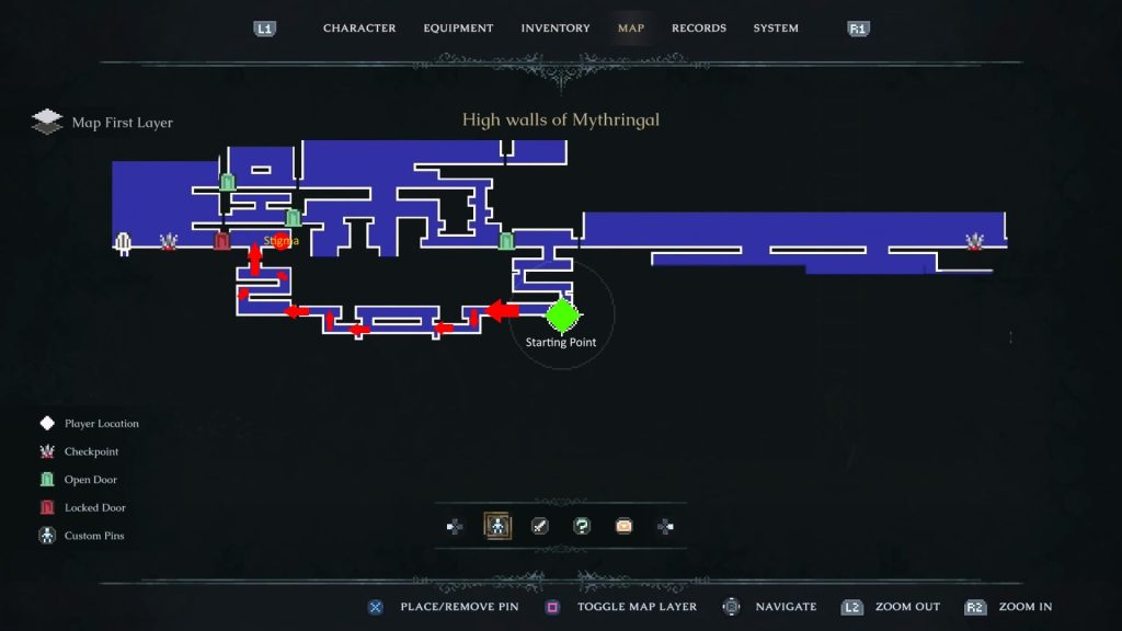 Stigma of Catalysis location in The Last Faith map