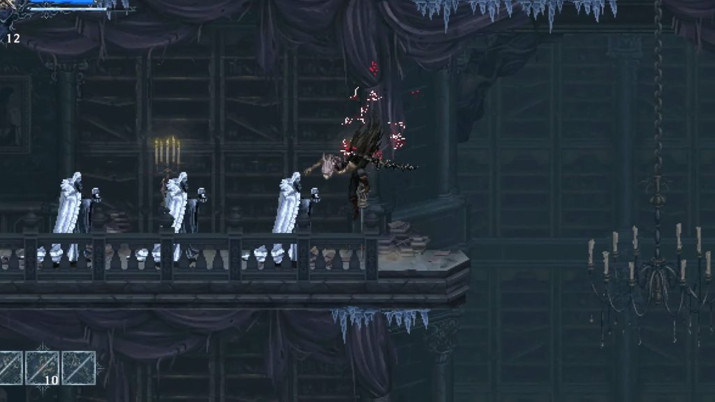 Reaching the far ledge