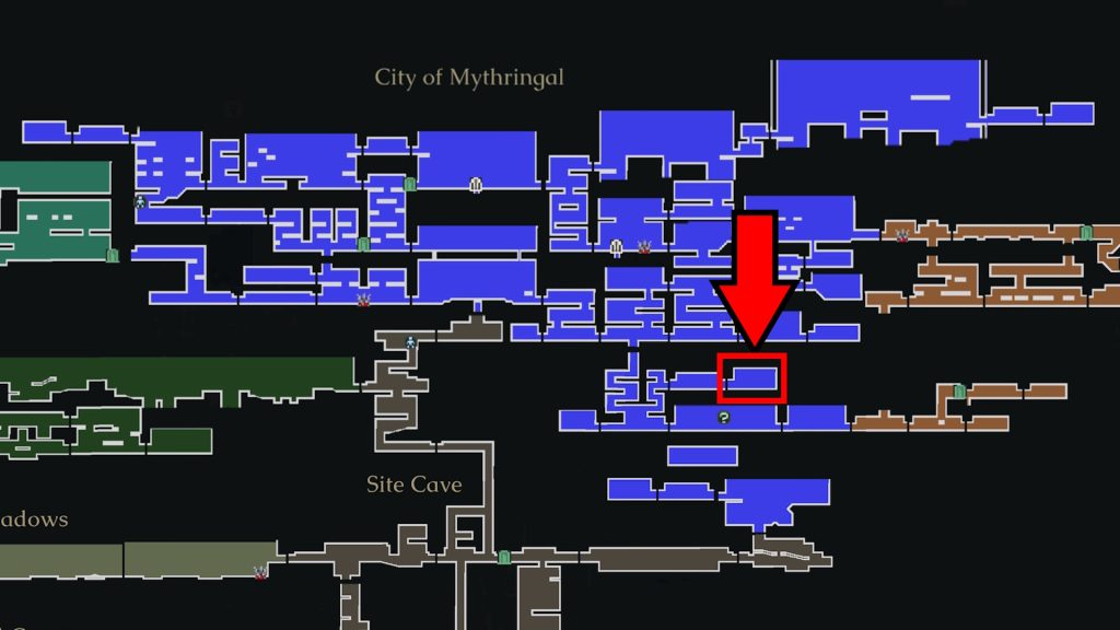 The Last Faith: The Devourer of the Betrayed 1st Soul Map Image