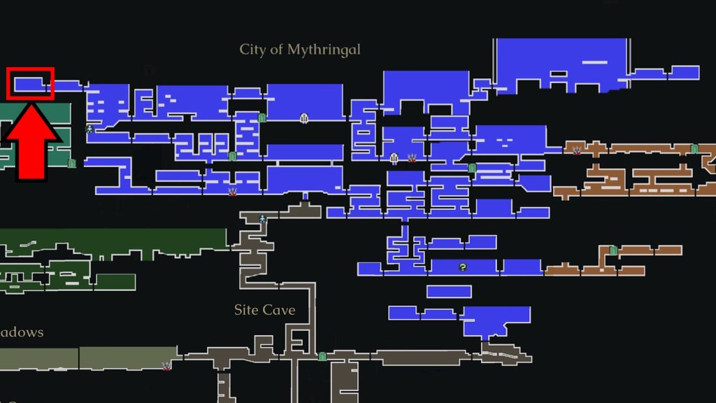 The Last Faith: The Devourer of the Betrayed 2nd Soul Map Image