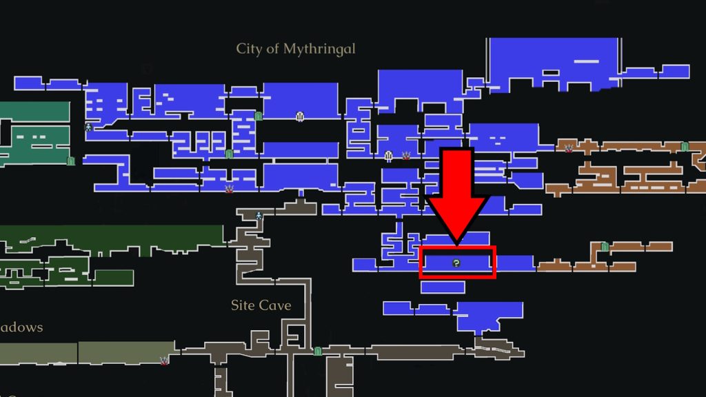 The Last Faith Mythringal graveyard Map Image