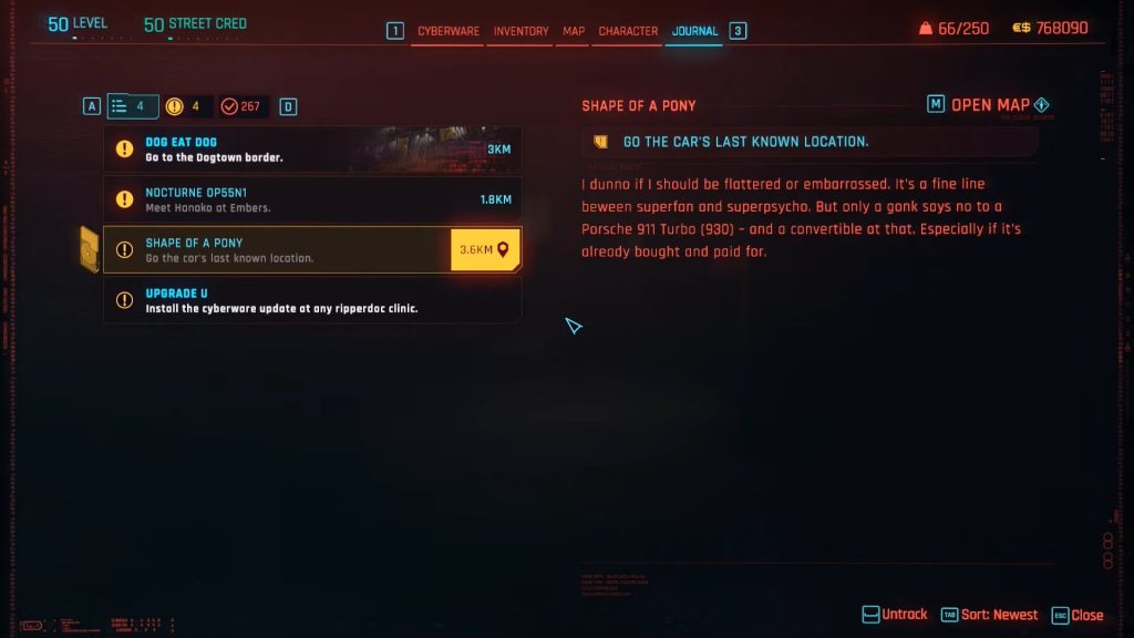 Shape of a Pony quest description