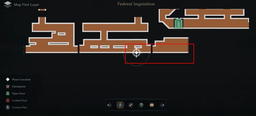Federal Inquisition map