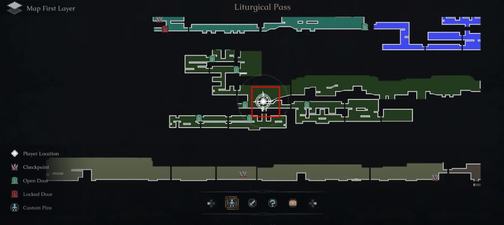 Liturgical Pass map