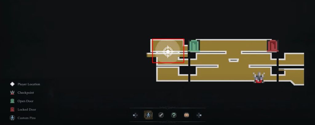 Map for Daughter’s of the Nighttide Note