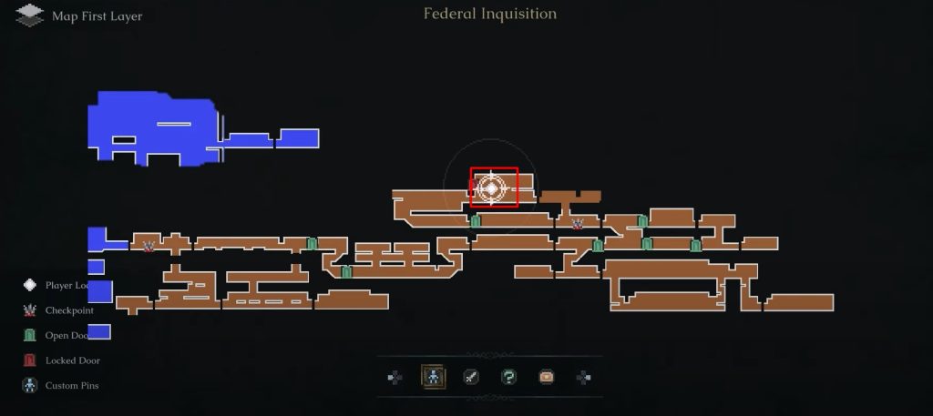 Map for Dr. Hermann’s Diary
