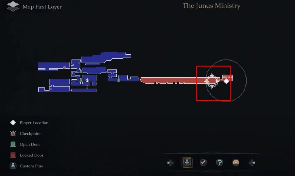 Map for Priest’s Note