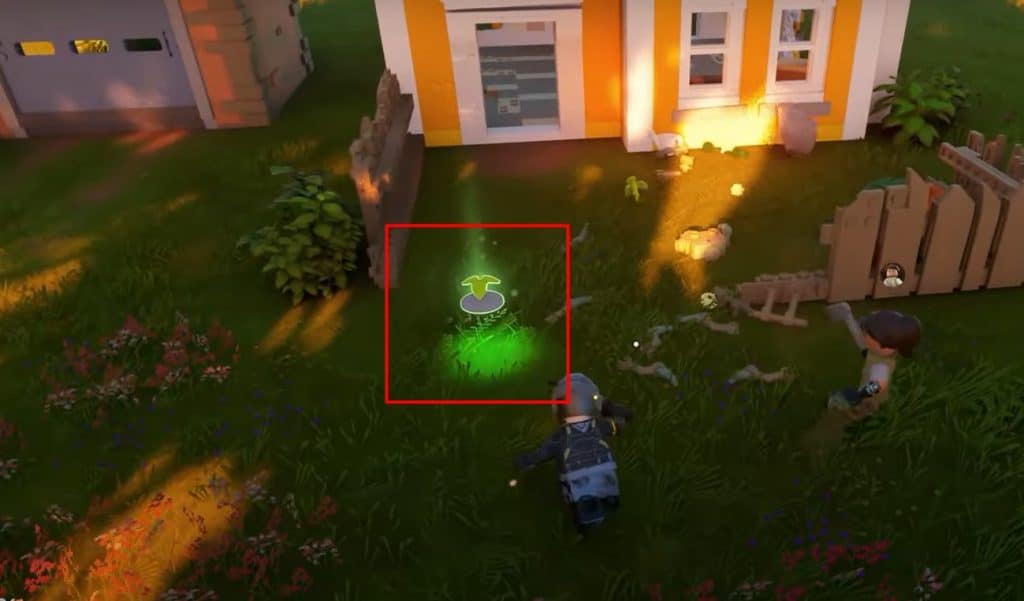 The fallen shells rollers LEGO Fornite