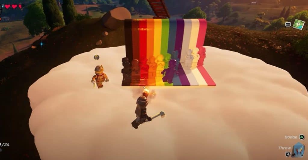 LEGO Fortnite Rainbow