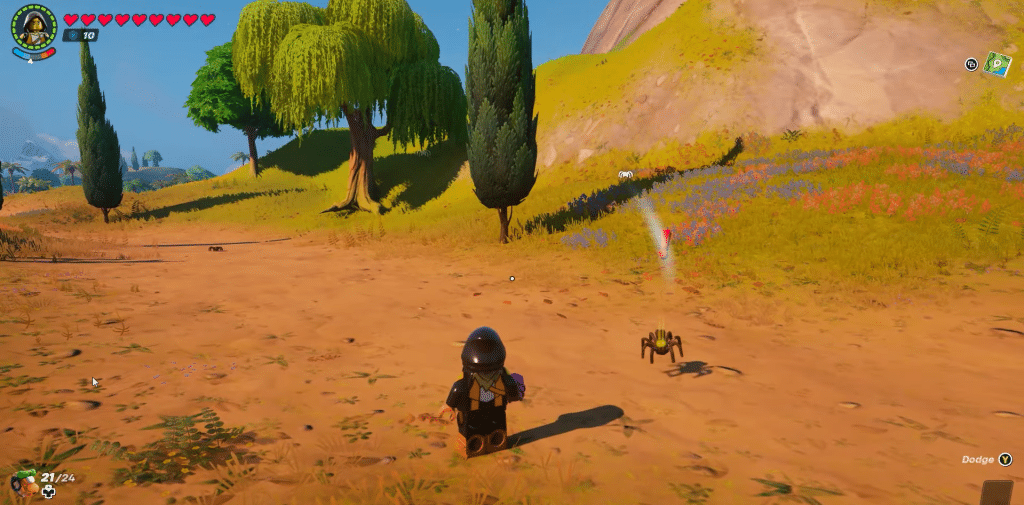 spider in LEGO Fortnite