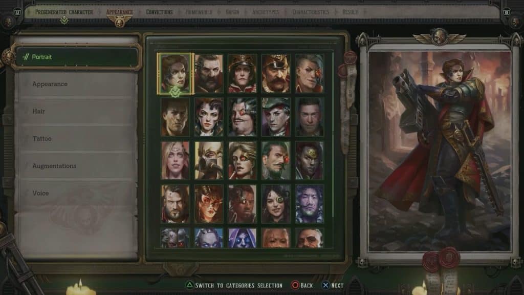 Mercenary customization