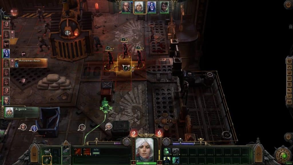 Movement and attack preview