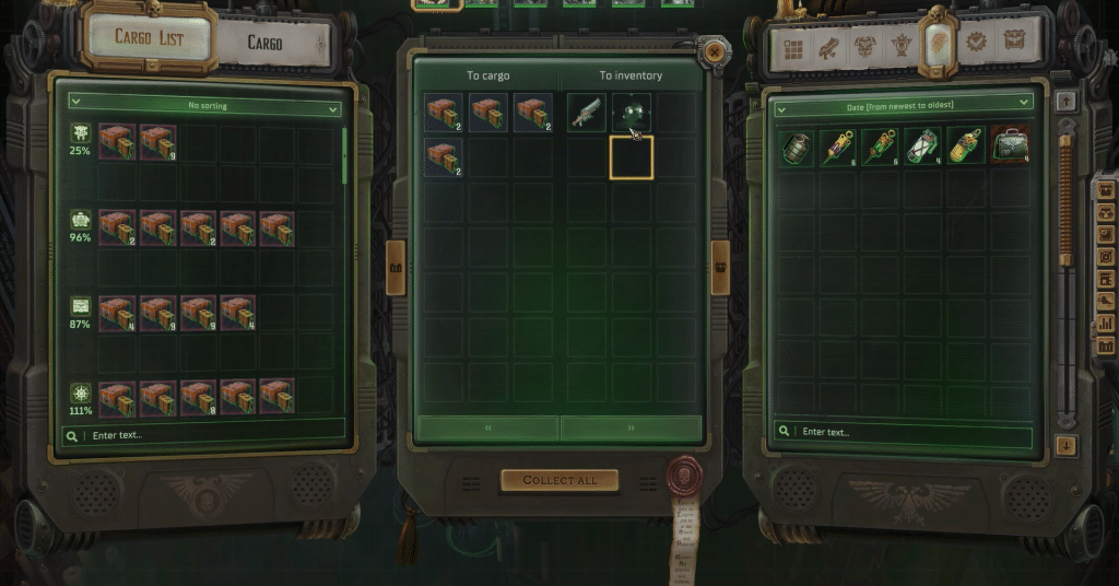 Cenobium Hymn Cogitator Puzzle Rewards Warhammer 40K