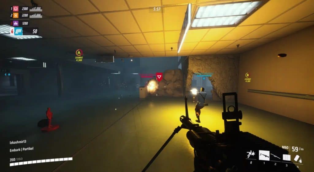 Gameplay footage for The Finals