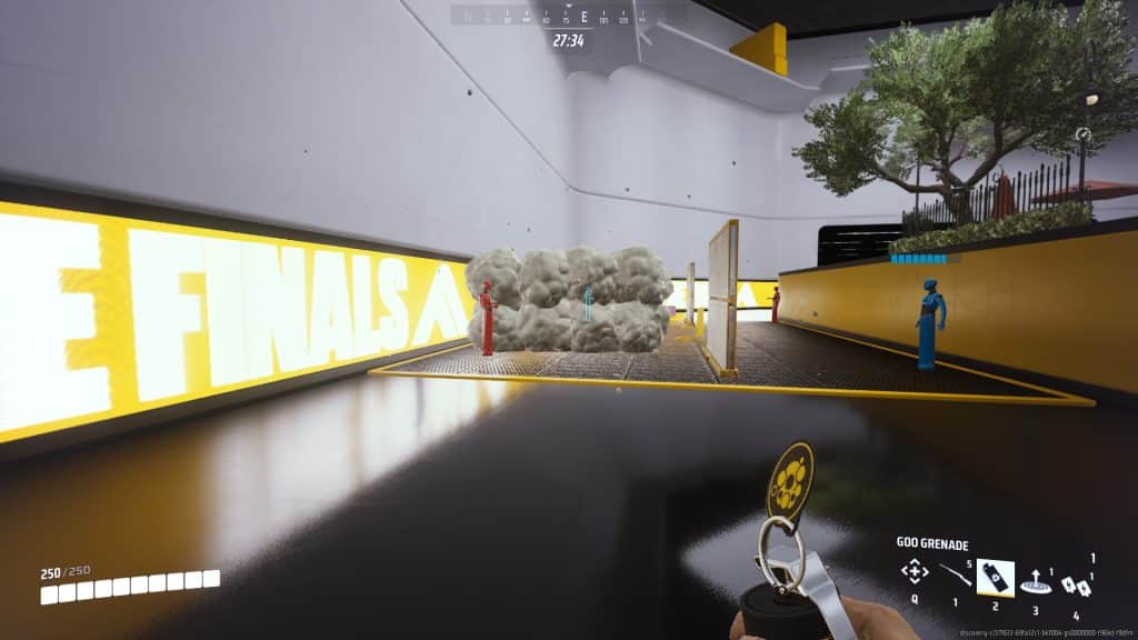Medium Build's goo grenades