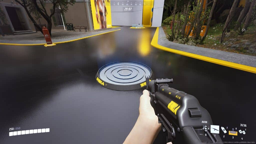 Jump Pad placed