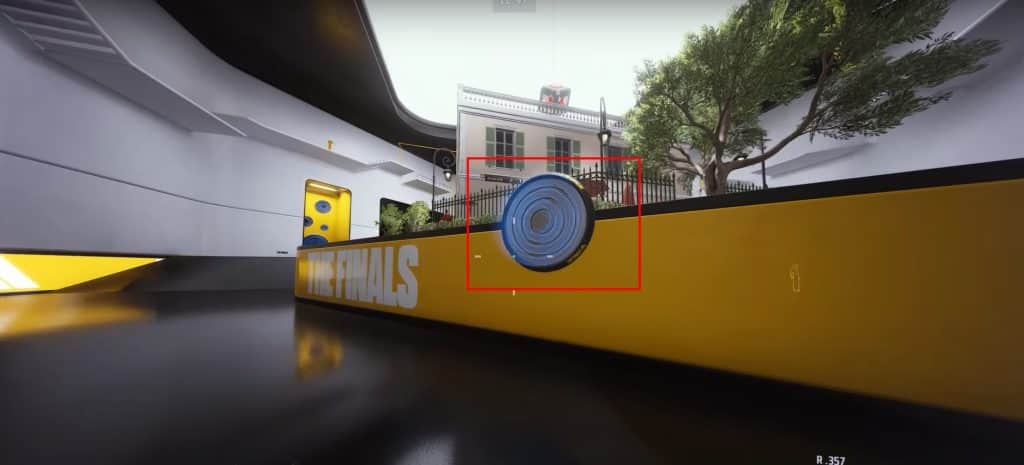 Jump pad on the wall The Finals 