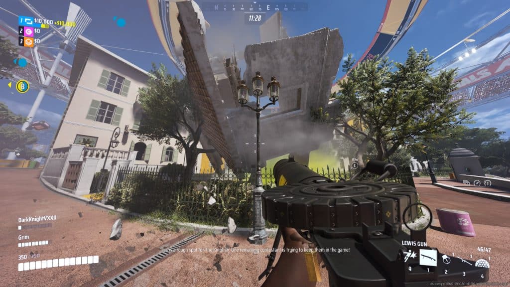 Example of what the game looks like at Low Settings