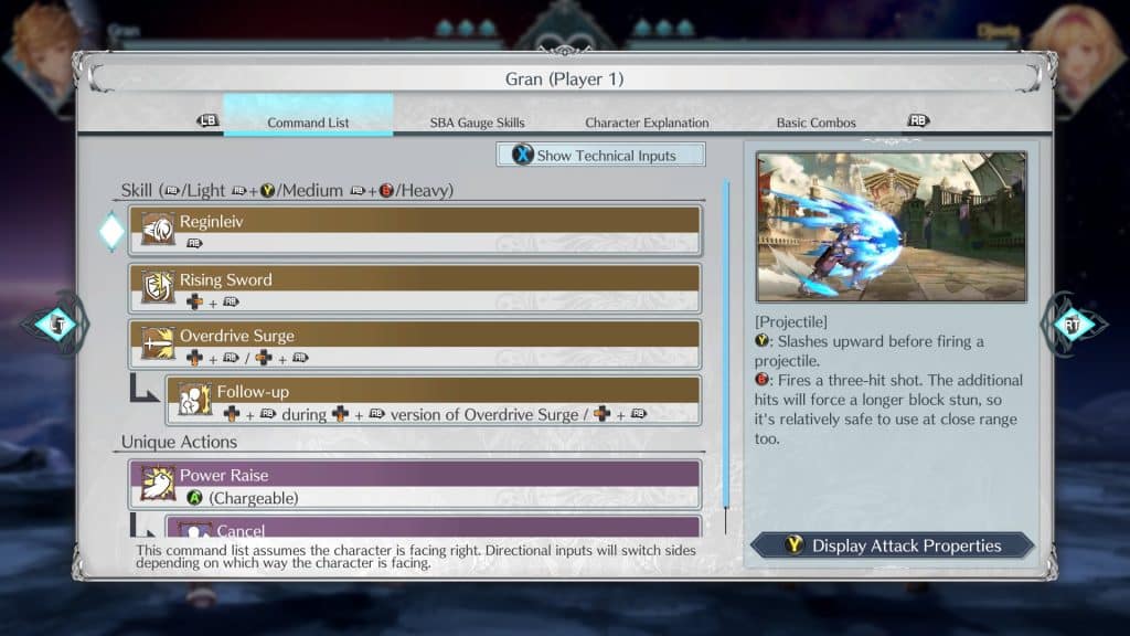 Complete Beginner's Guide in Granblue Fantasy Versus: Rising - Skill Button