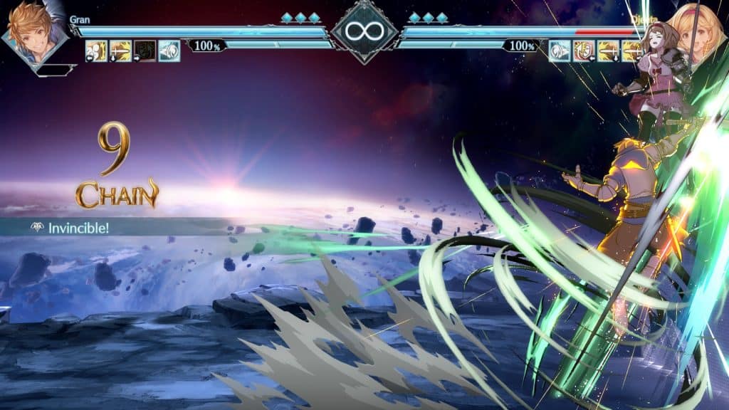 Advanced 9-hit combo