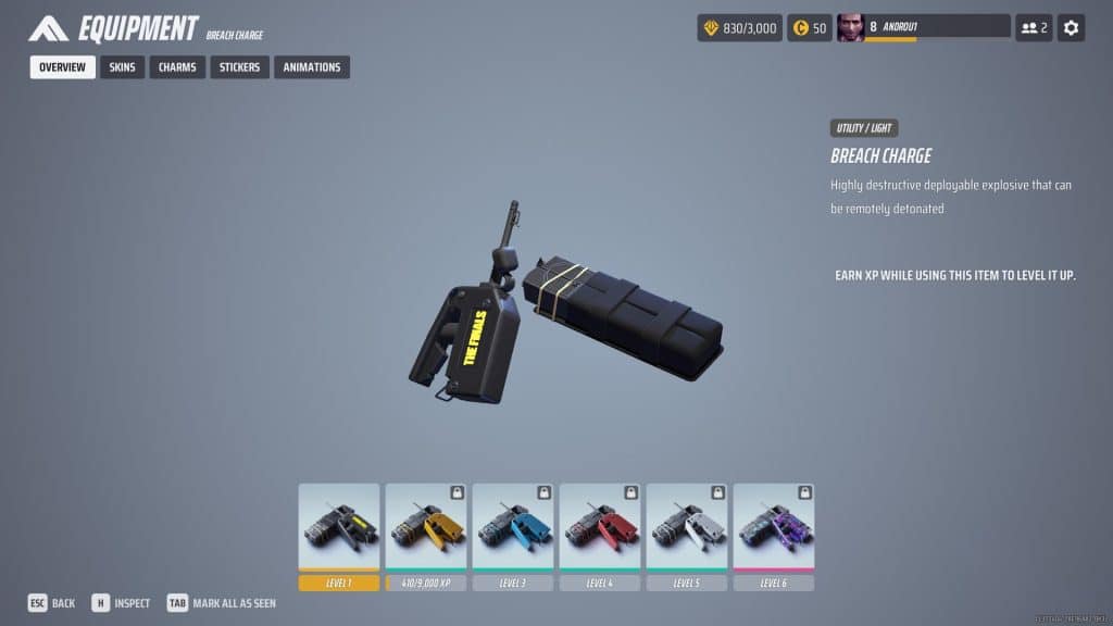 Breach Charge description