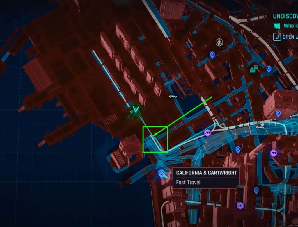 Location on map for Konpeki Plaza
