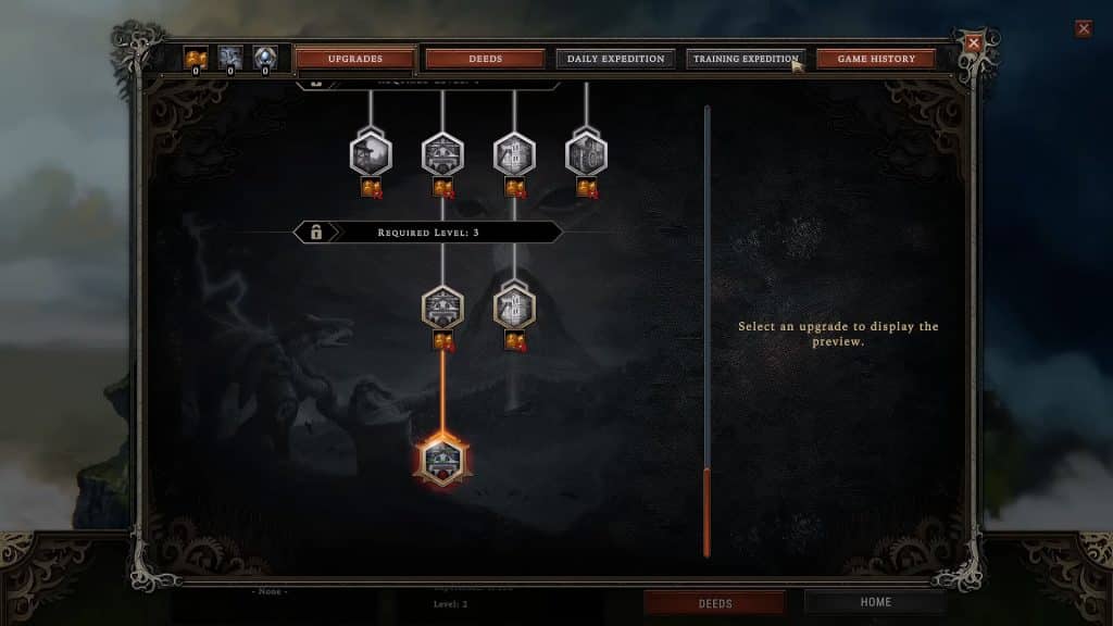 Permanent upgrade system in Against the Storm