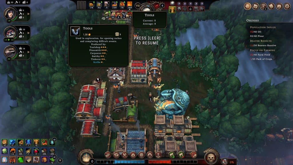 Against The Storm: Best Tips & Tricks For Veteran & Viceroy - Tools
