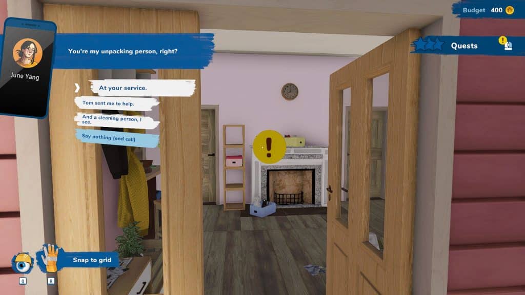FWD: So Much to Unpack job in House Flipper 2