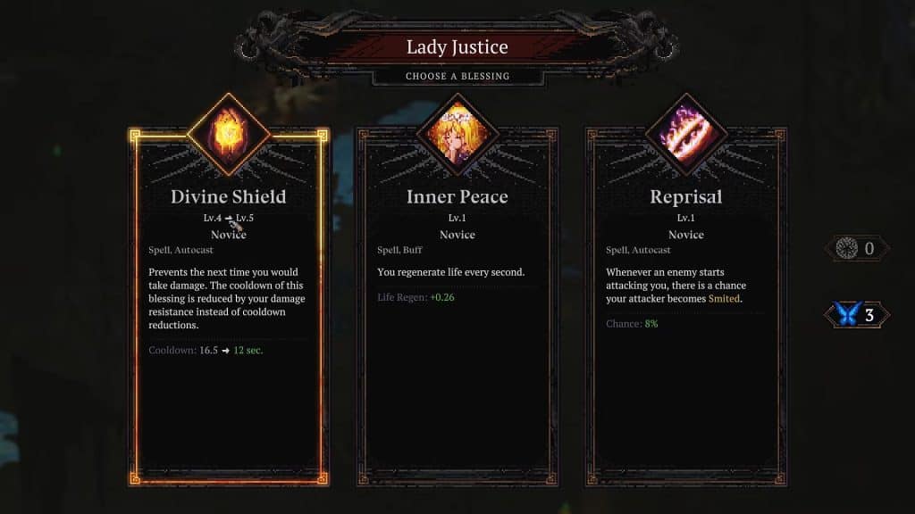 Lady Justice's Divine Shield