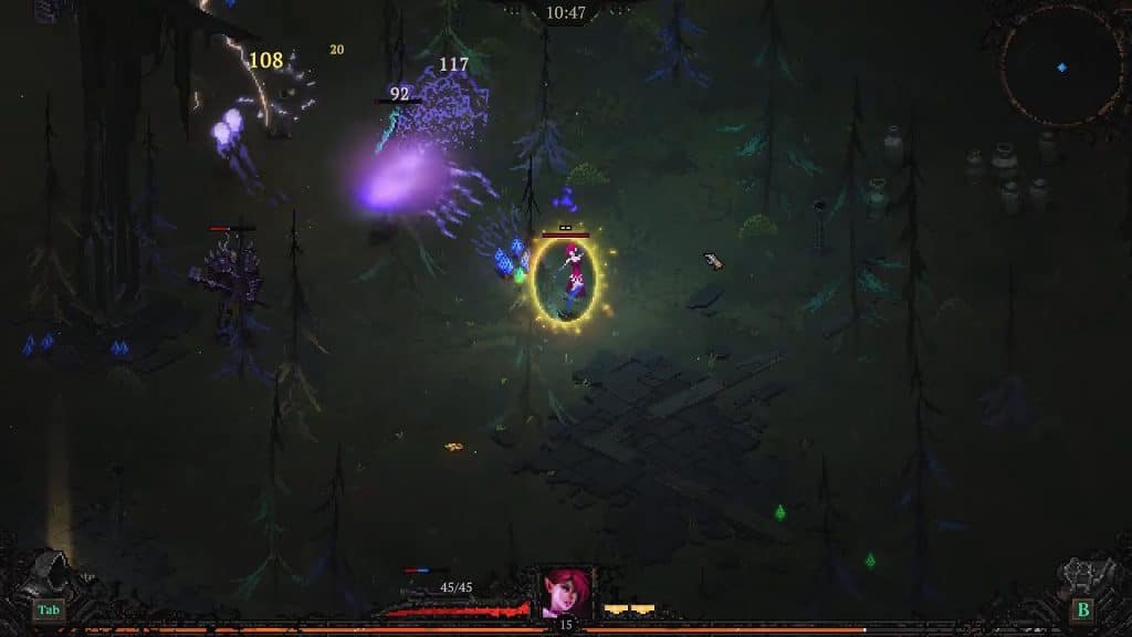 Merris attempts the Ghost Matter achievement