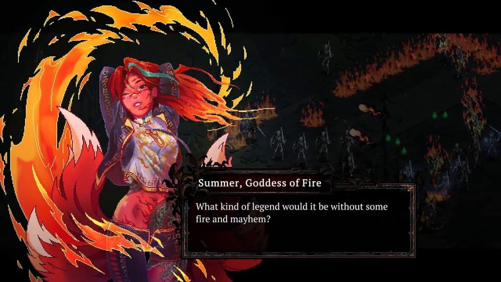 Summer, Goddess of FIre