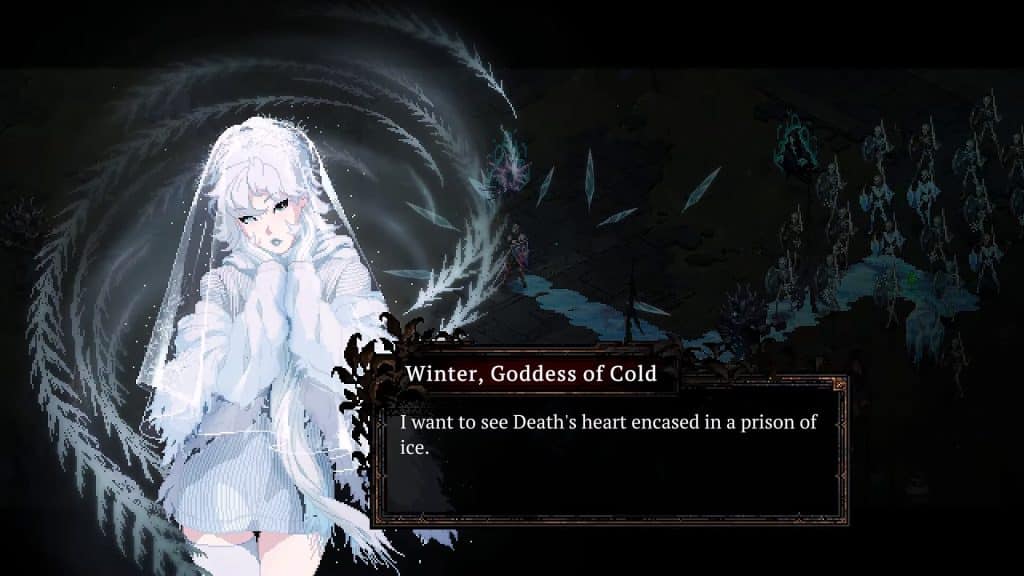 Winter, Goddess of Cold