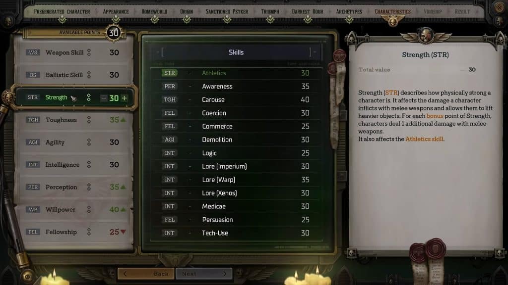Warhammer 40K Rogue Trader: Heavy Bolter Build - Strength