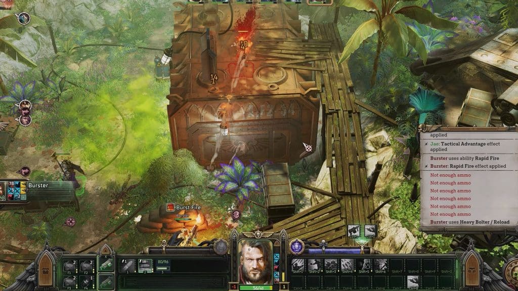 Burst rifle combat gameplay
