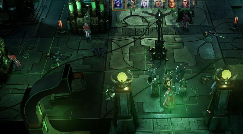 Officer Vanguard Psyker gameplay in Rogue Trader