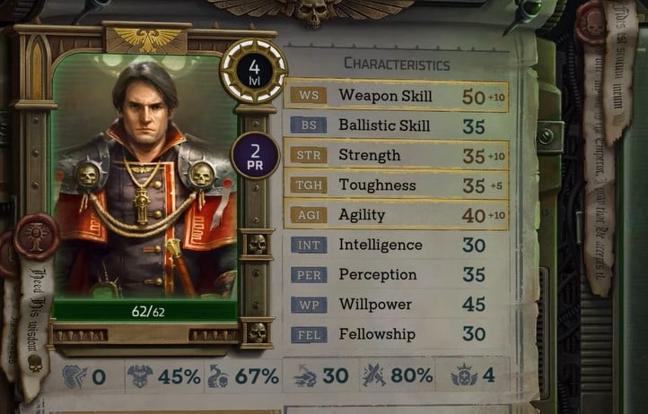 Skills by end of warrior archetype