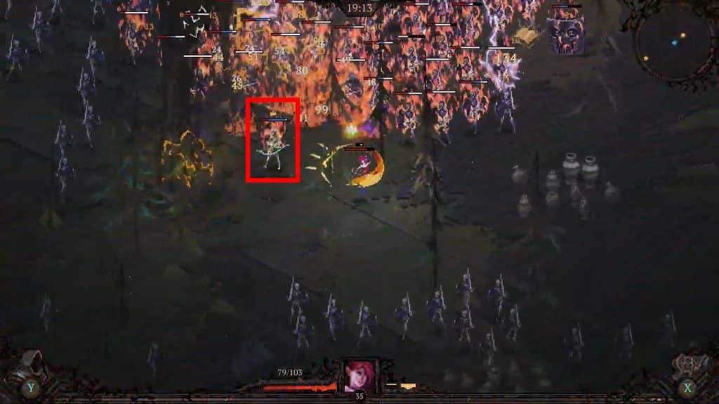 Chatty skeleton at 19 minutes