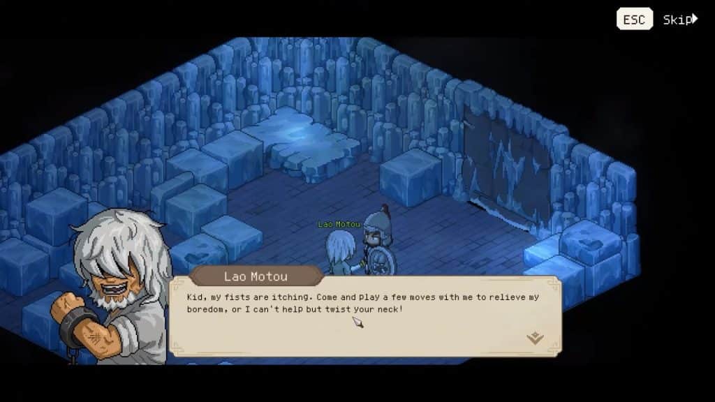 Lao Motou in the Ice Prison