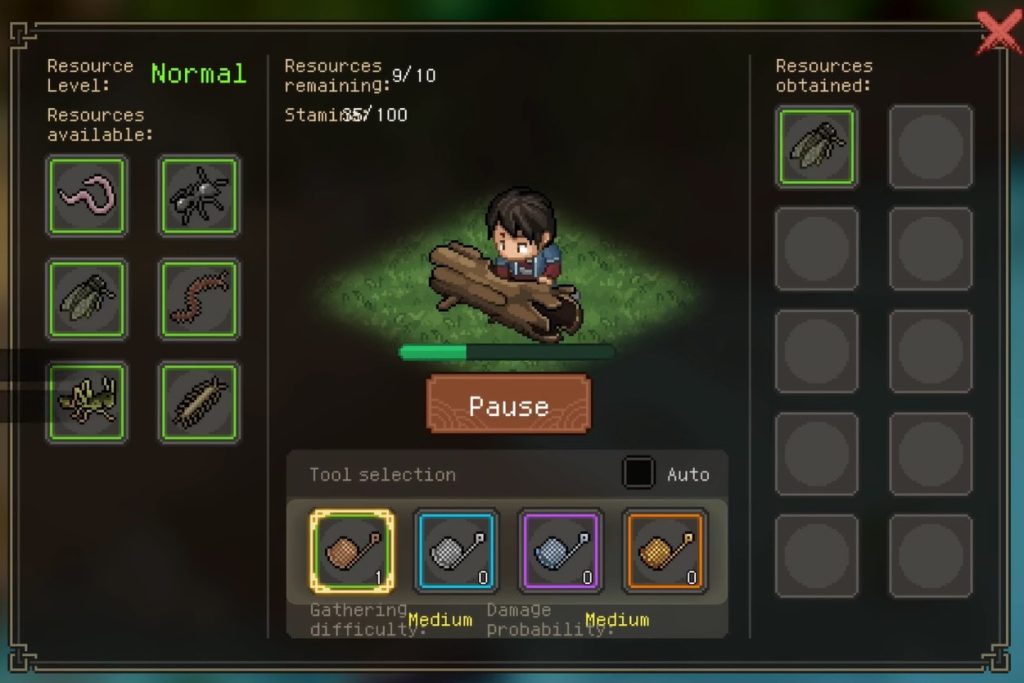 Breaking down resources