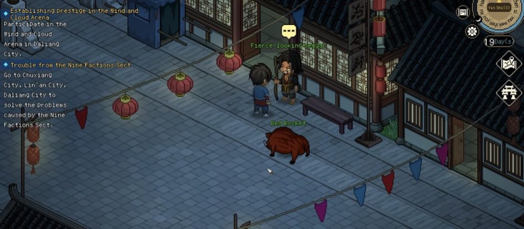 Daliang city in Hero's Adventure: Road to Passion