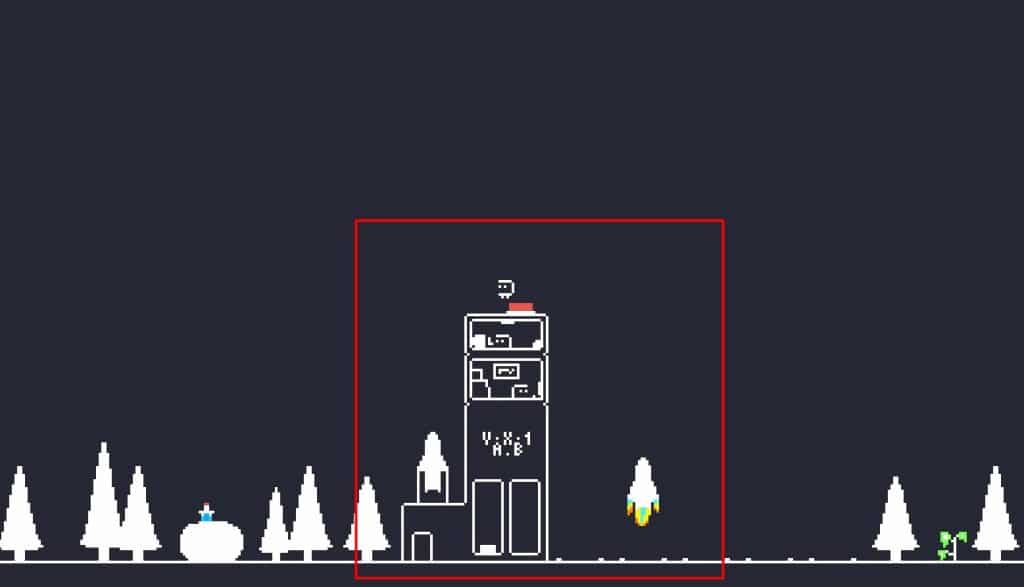 The rocket ship in (the) Gnorp Apologue