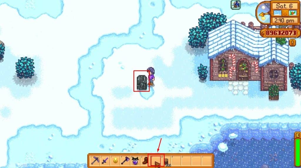Moving chests in Stradew Valley