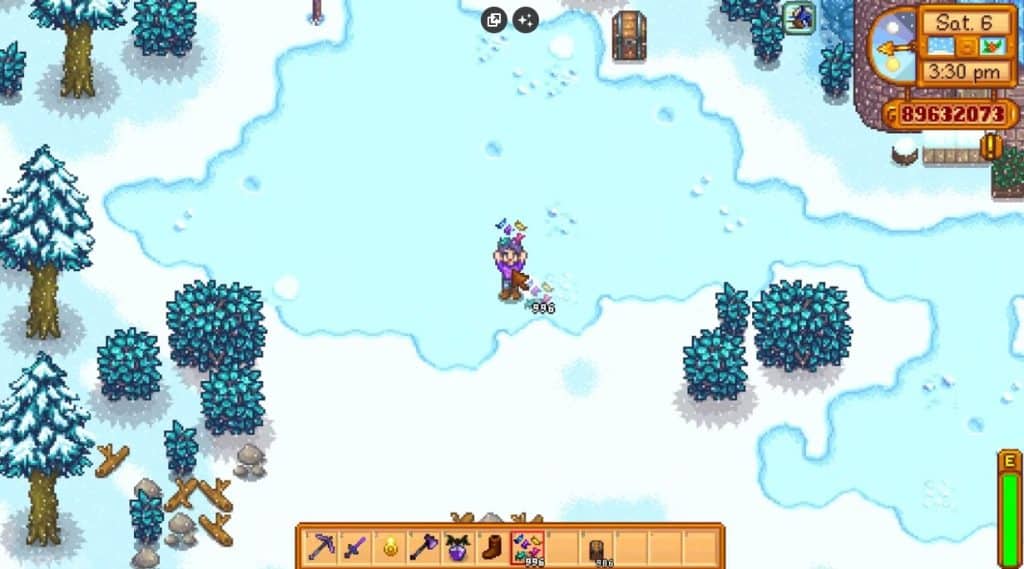 Moving Chests in Stradew Valley