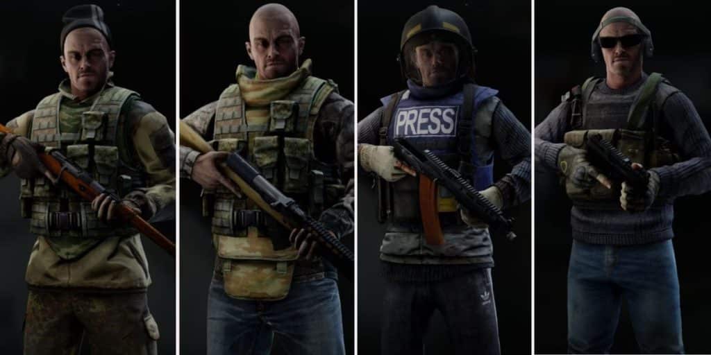 Escape from Tarkov: Arena - classes