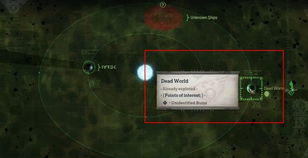 The dead world
