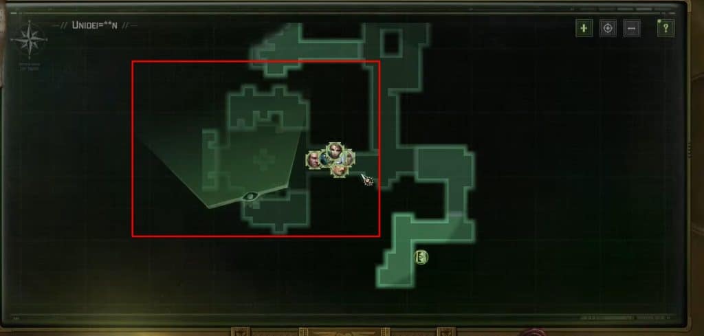The map Warhammer 40K Rogue Trader