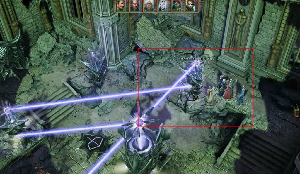 2nd Energy beam