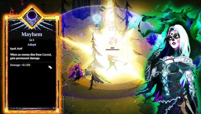 Mayhem blessing in Death must Die