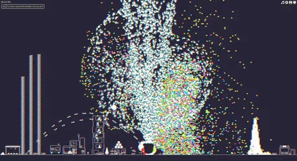 A run about to end